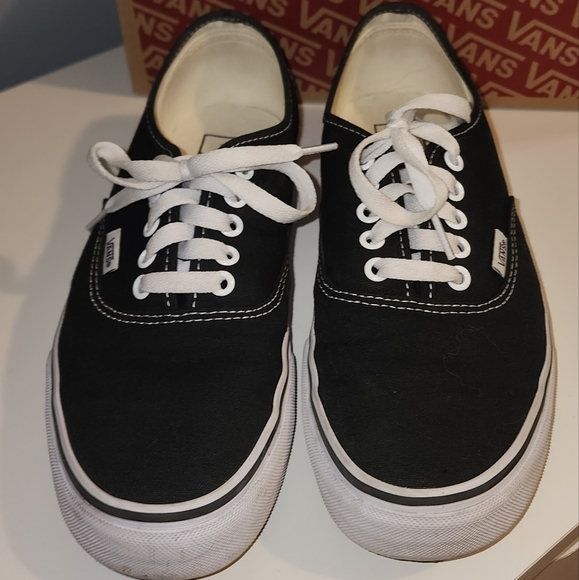 Vans Authentic Black - Womens Size 10/Mens Size 8.5 - Picture 2 of 3